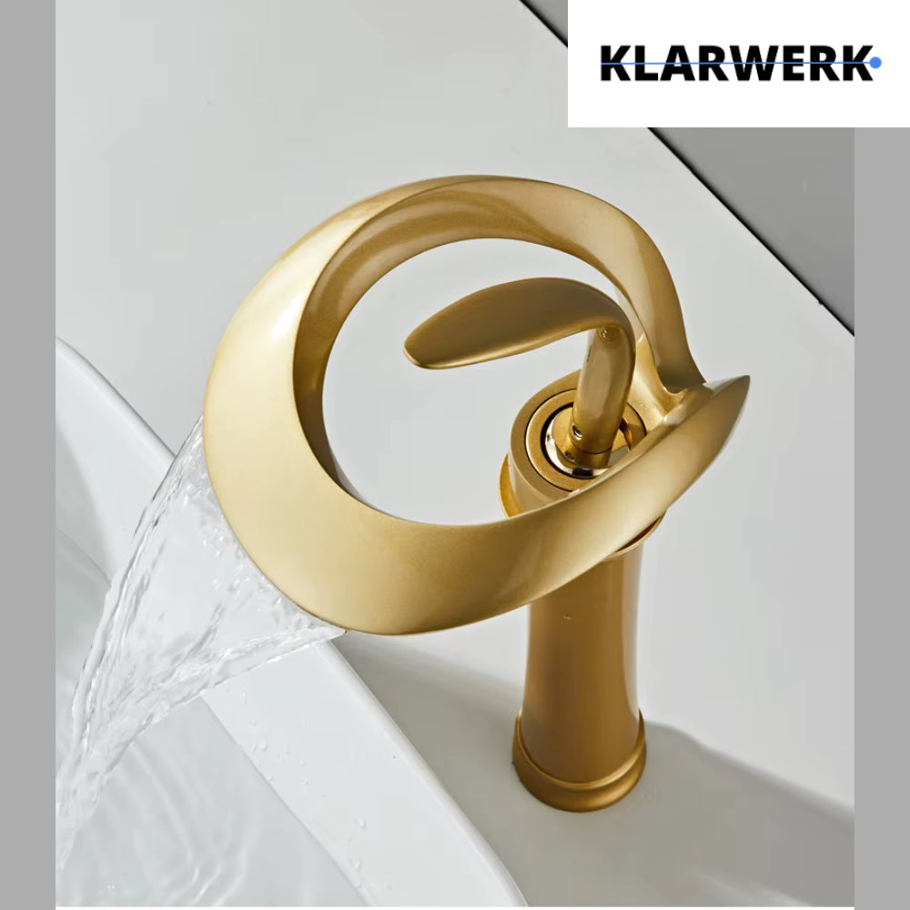 Hohe Badarmatur "Navis" - Gold