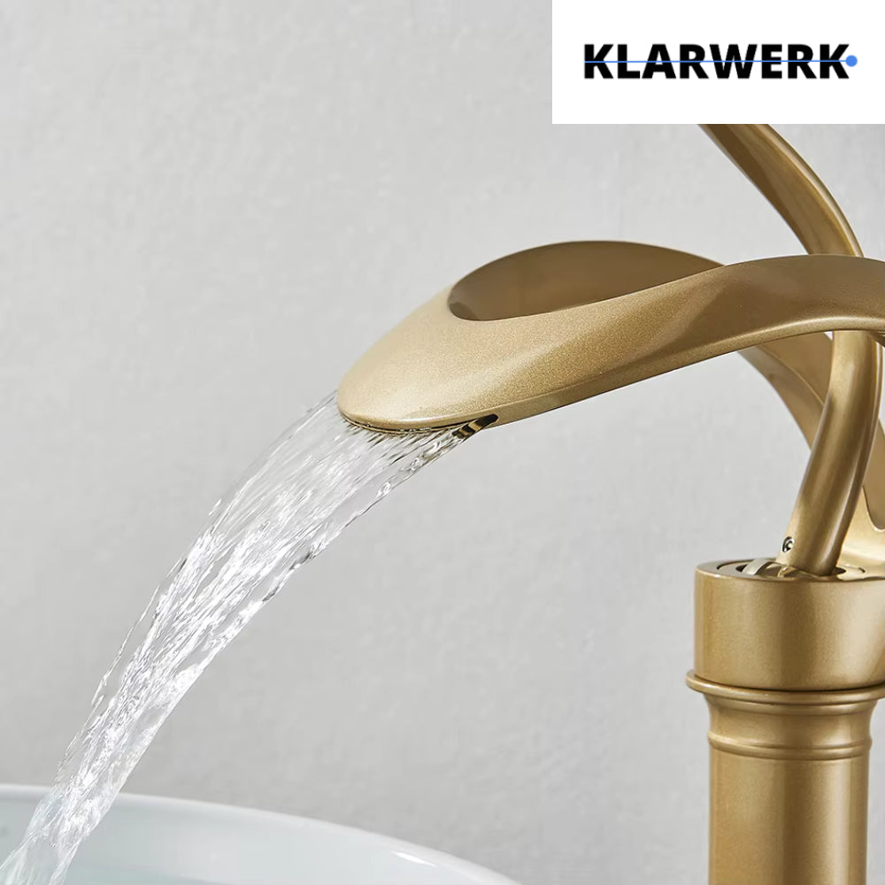 Hohe Badarmatur "Navis" - Gold