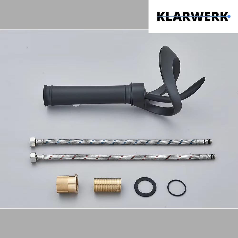 Hohe Badarmatur "Navis" - Schwarz