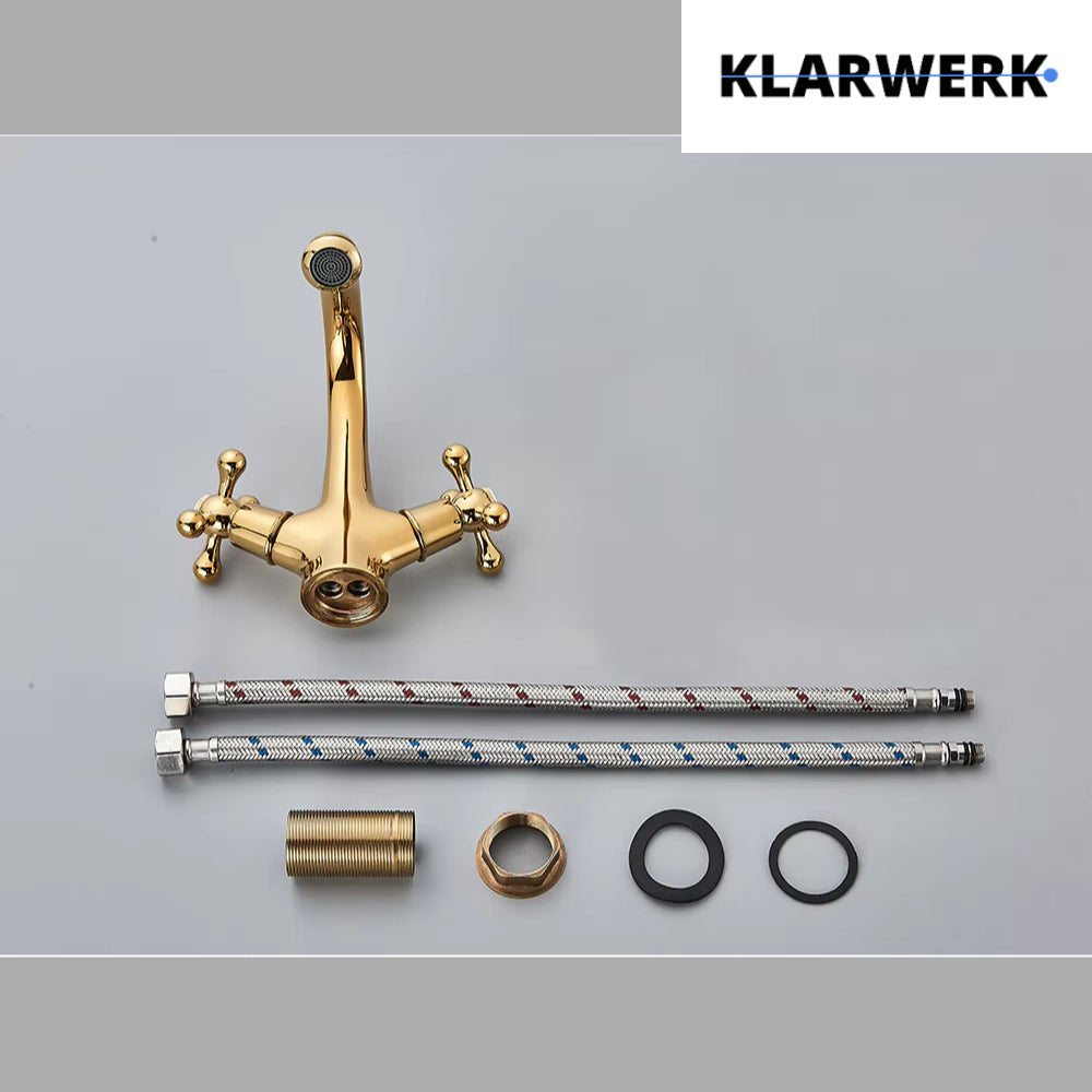 Retro-Badarmatur "Eva" - Gold glänzend