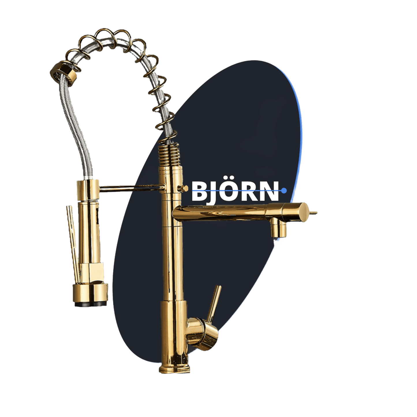 Gastronomie Küchenarmatur "Björn" - Gold