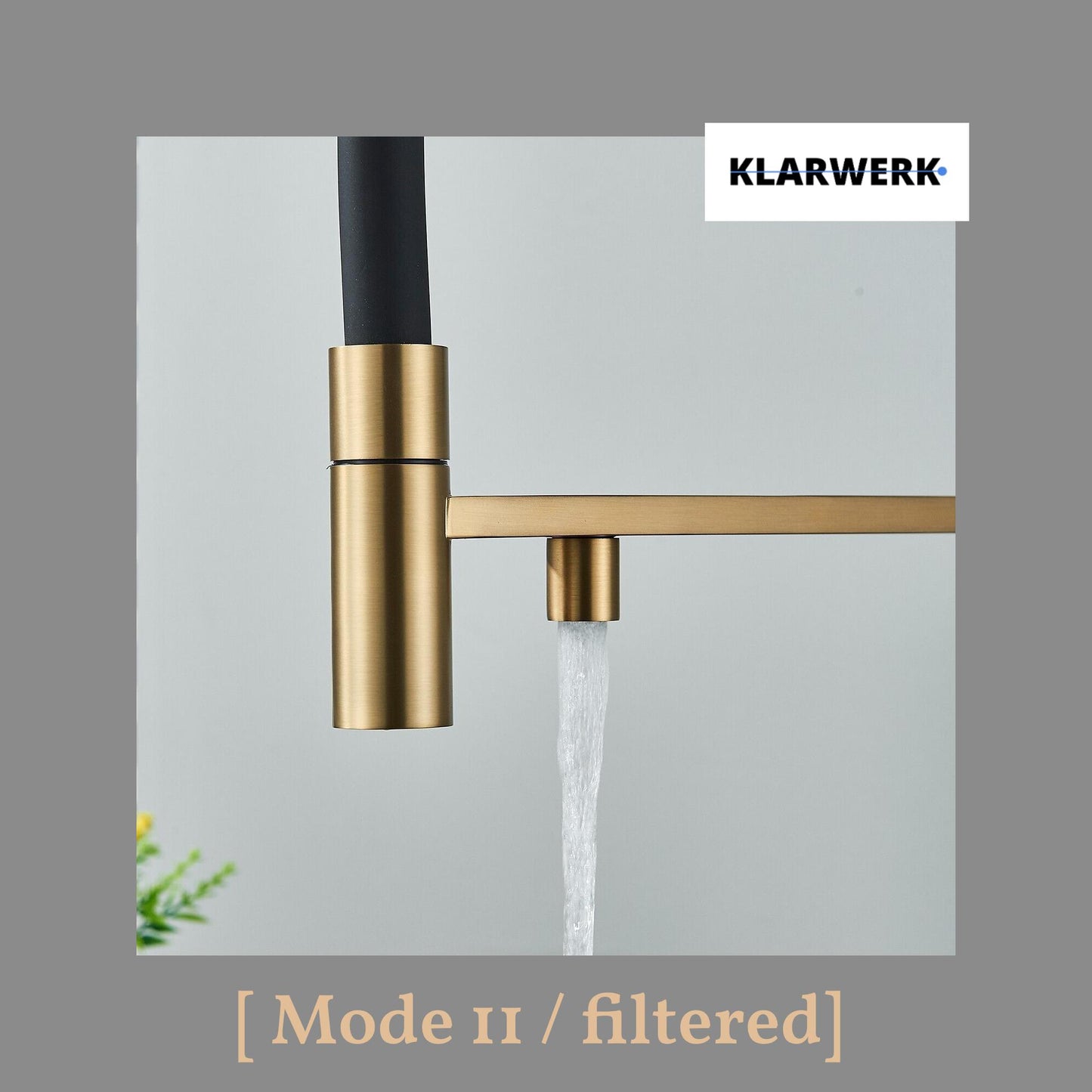 3-Wege-Armatur Trinkwasser "LANA" - Gold
