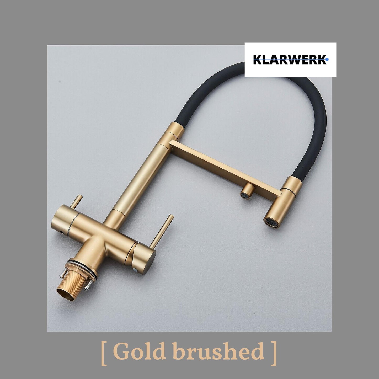 3-Wege-Armatur Trinkwasser "LANA" - Gold