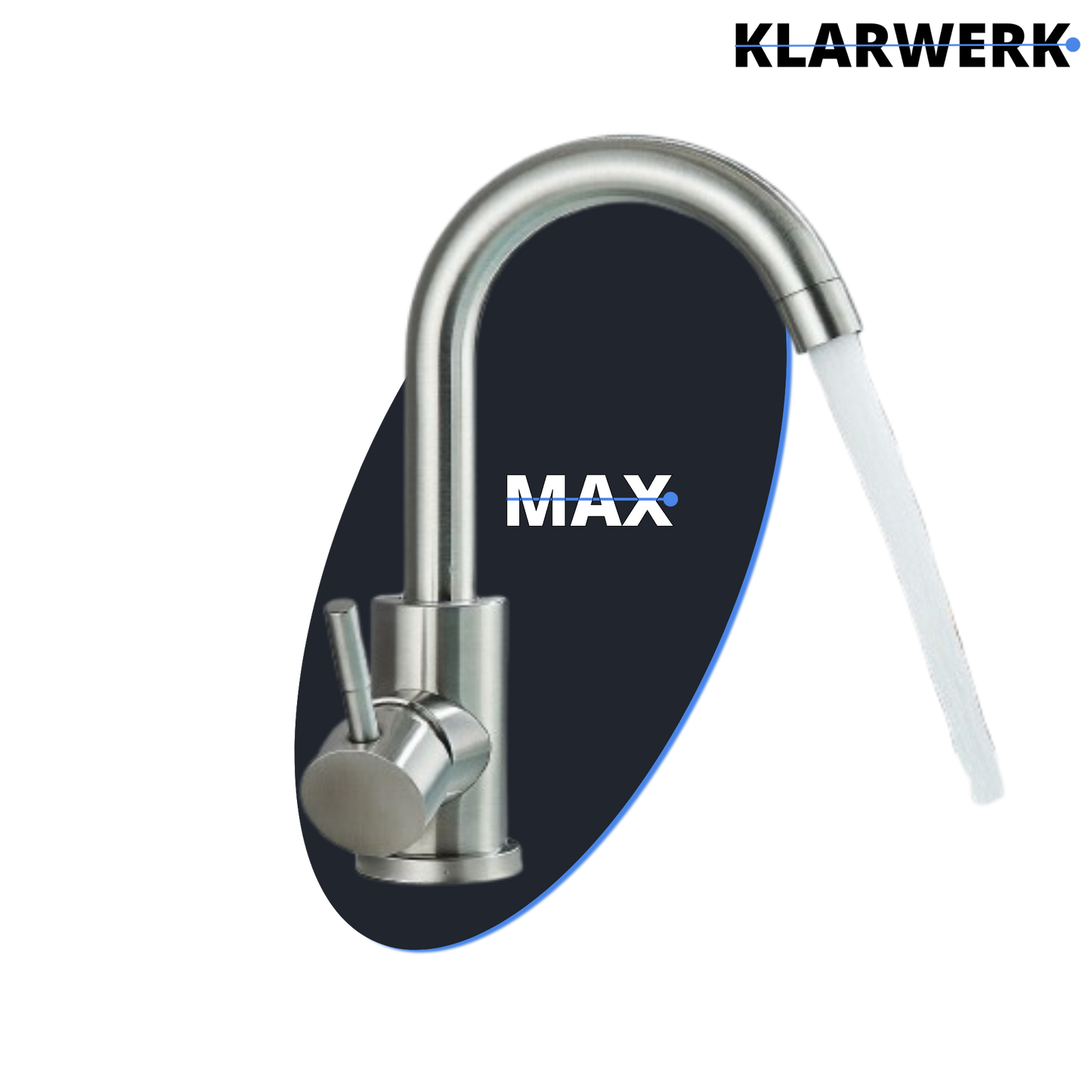 Badarmatur "Max" - Silber