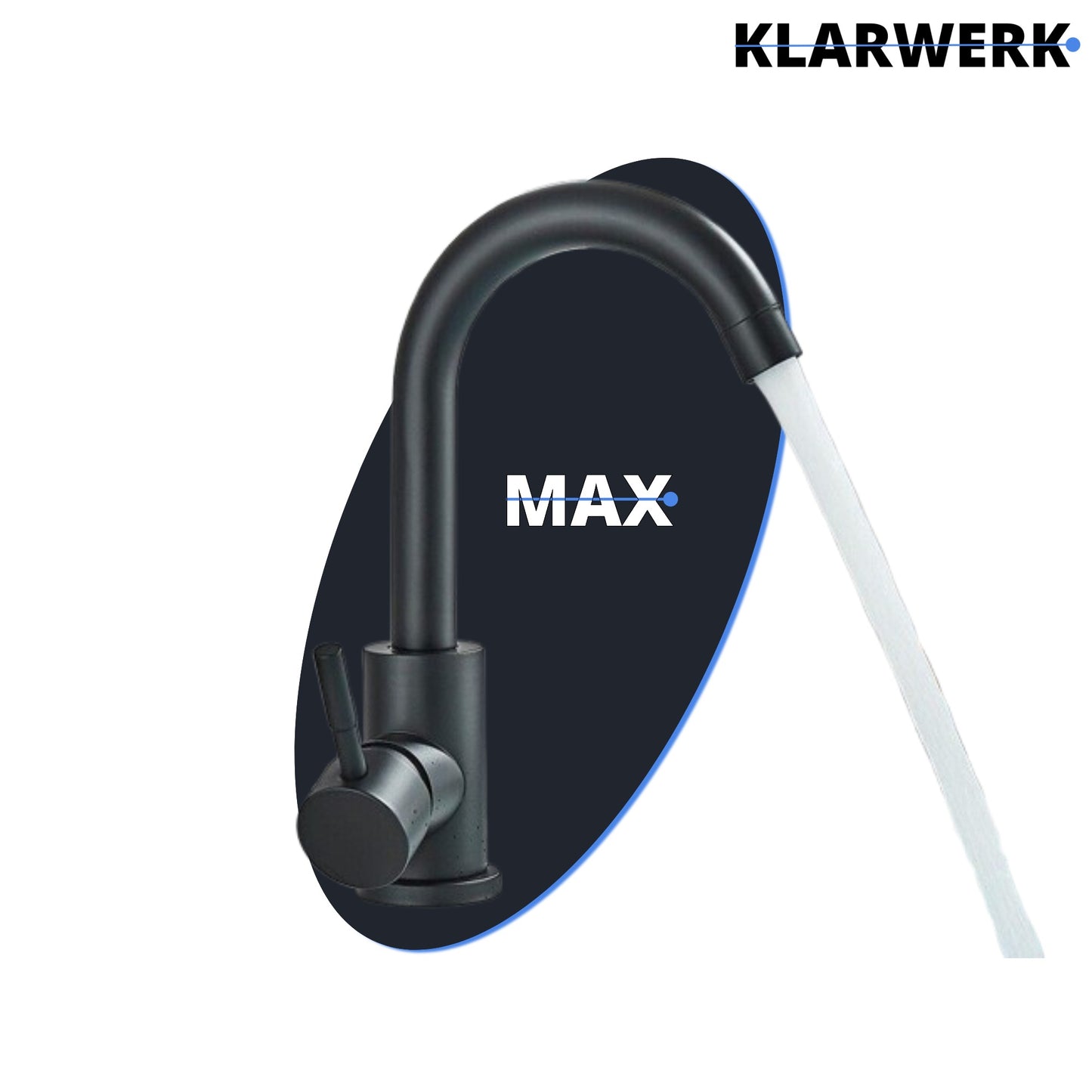 Badarmatur "Max" - Schwarz