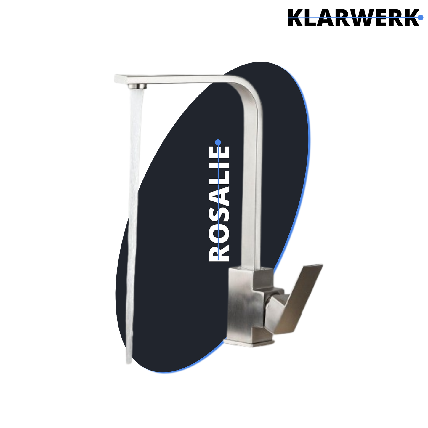 Designarmatur "Rosalie" - Silber