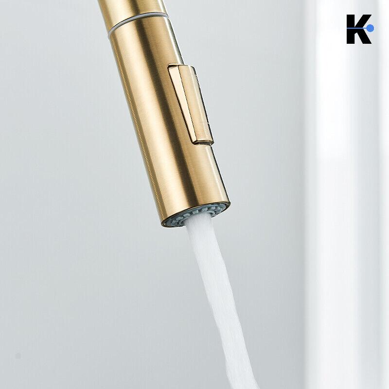 Ausziehbare Küchenarmatur "Jana" - Gold