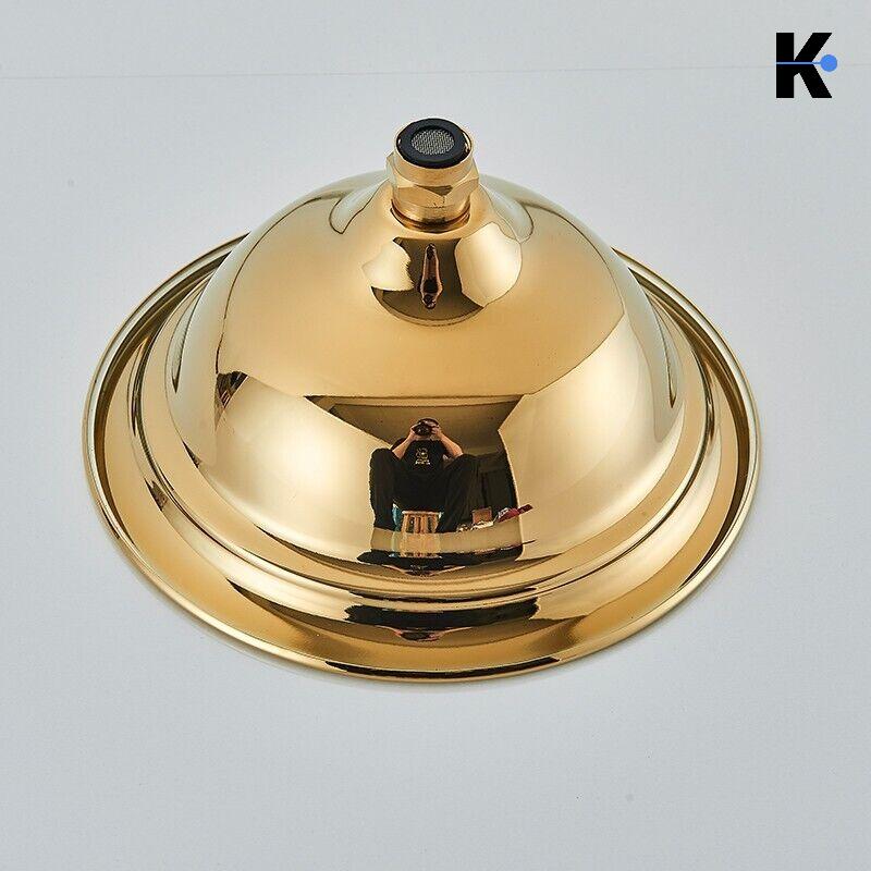 Vintage Duscharmatur Set "Nala" - Gold glänzend
