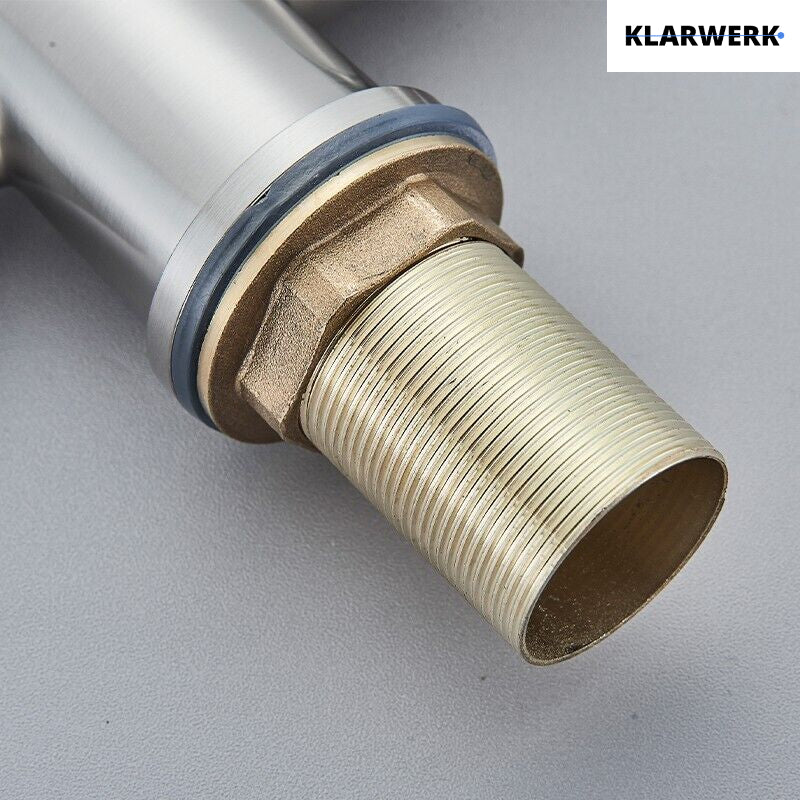 3 Wege Küchenarmatur "Felix" - Silber (gebürstet)