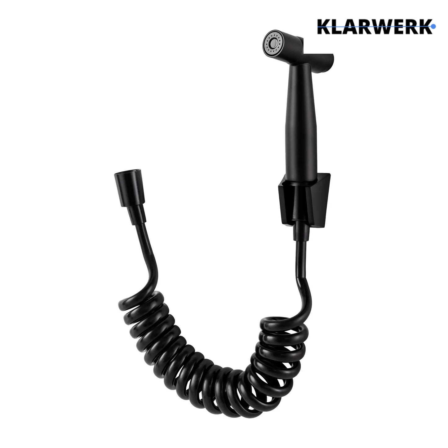 Wandarmatur mit Handbrause "Max" - Schwarz (matt)