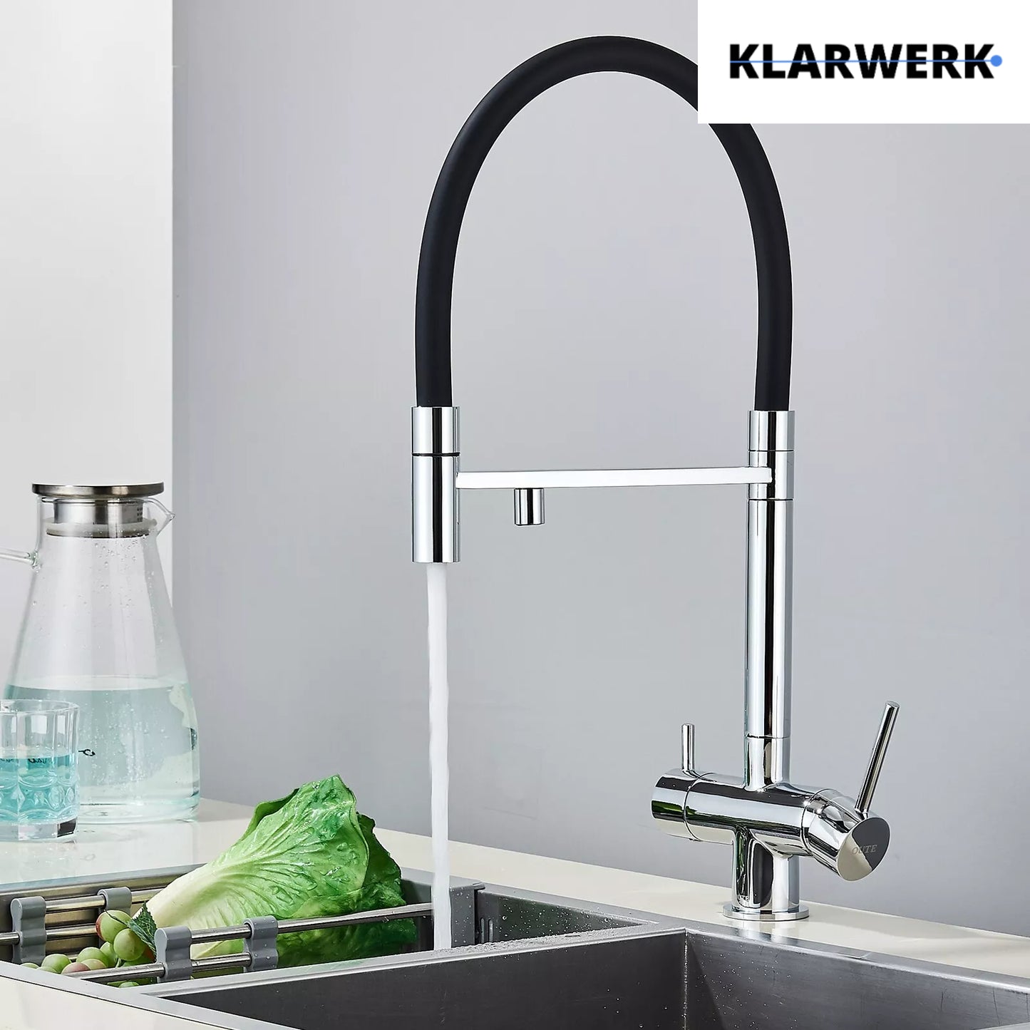 3-Wege-Armatur Trinkwasser "LANA" - Chrom