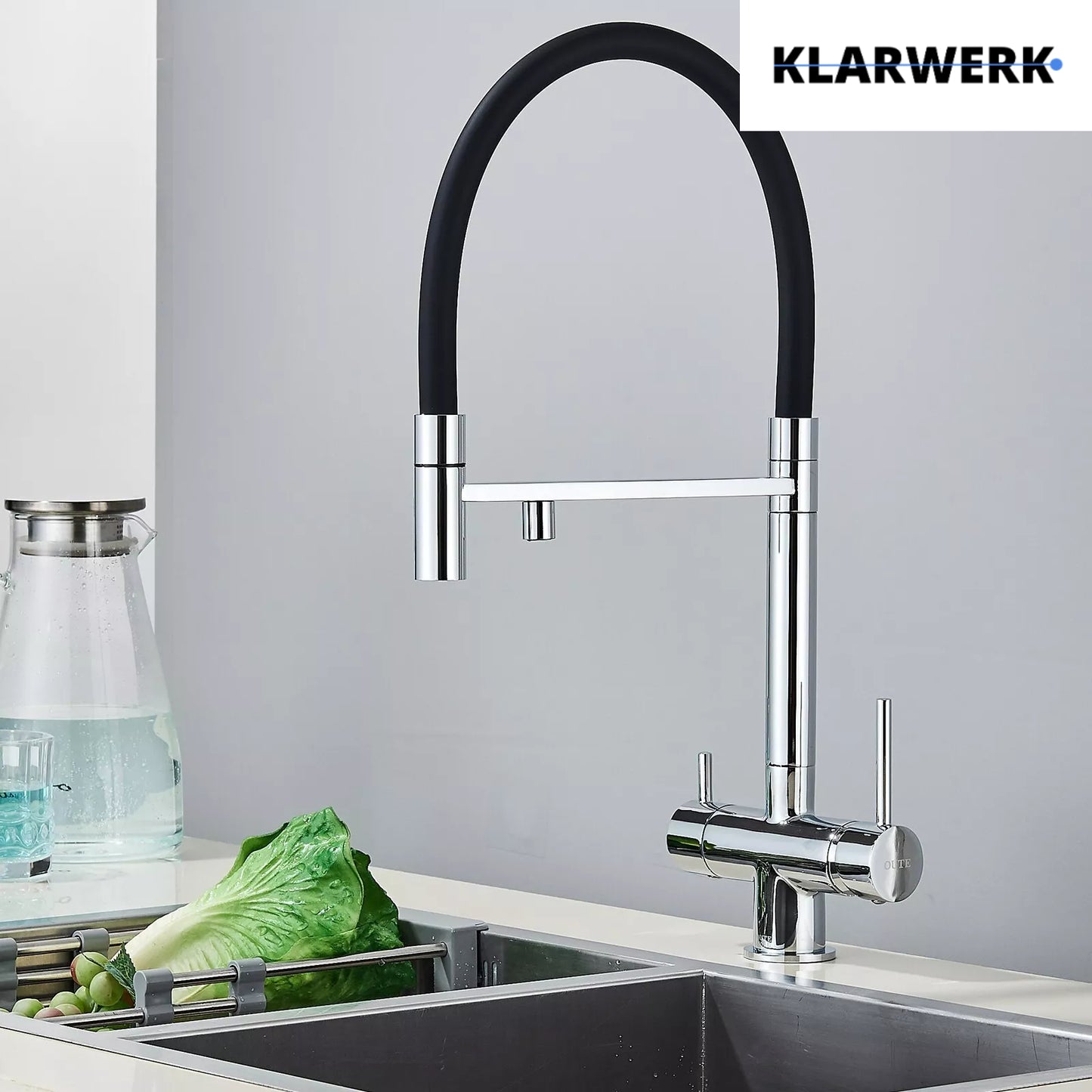 3-Wege-Armatur Trinkwasser "LANA" - Chrom