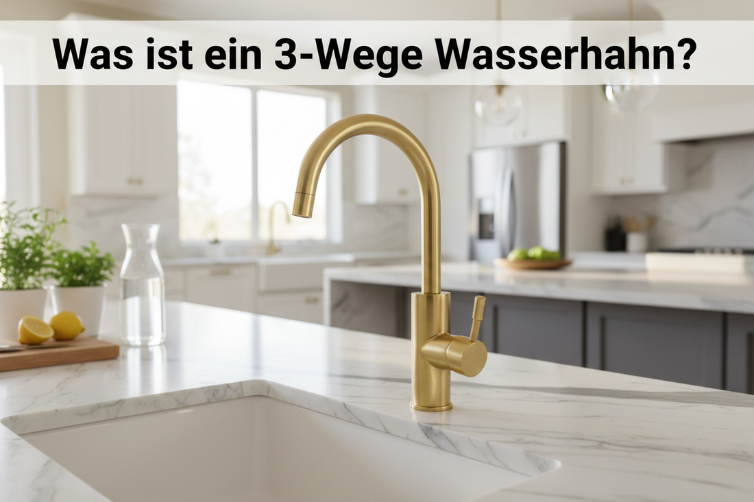 Was ist ein 3-Wege-Wasserhahn und wie funktioniert er?
