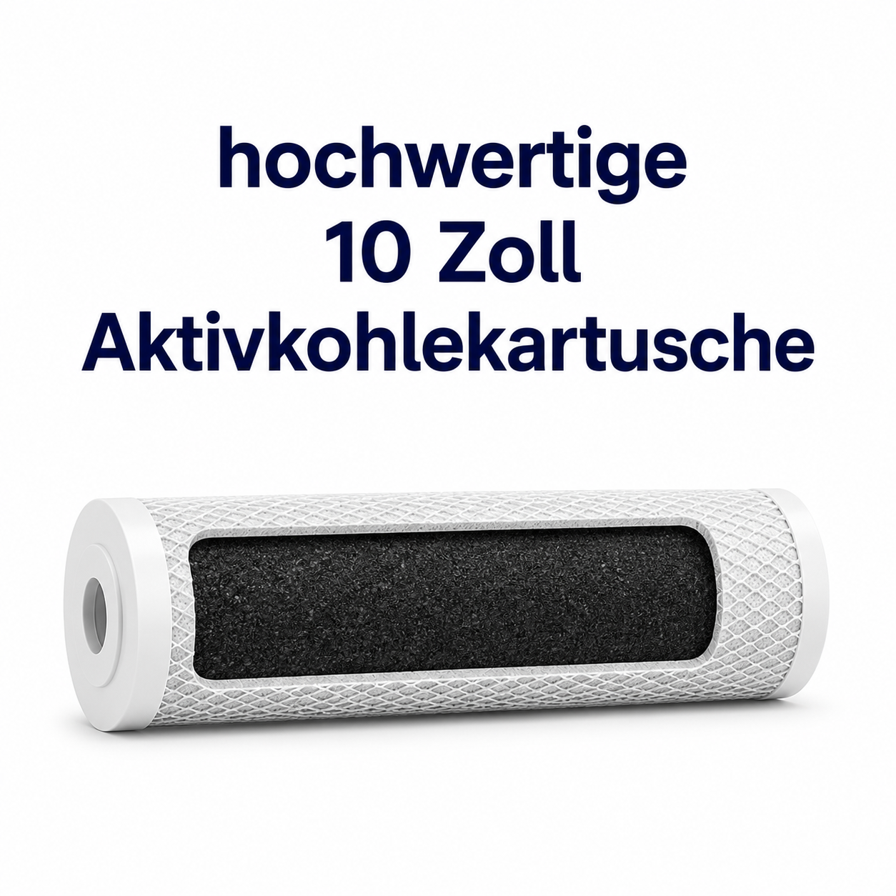 Edelstahl Aktivkohle Wasserfilter "ARIS" - Untertisch