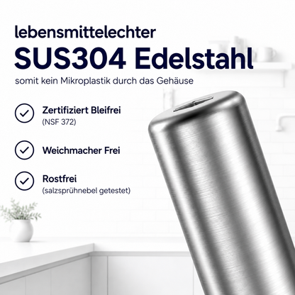 Edelstahl Wasserfilter Untertisch "ARIS"