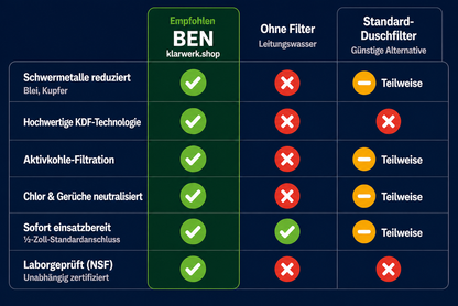 Duschfilter "BEN"