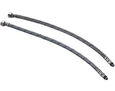 Flexschläuche Warm- und Kaltwasser, 40cm