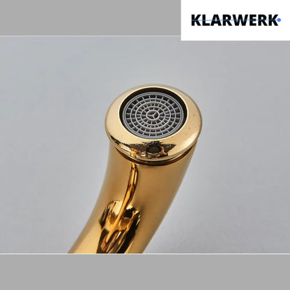 Retro-Badarmatur "Eva" - Gold glänzend