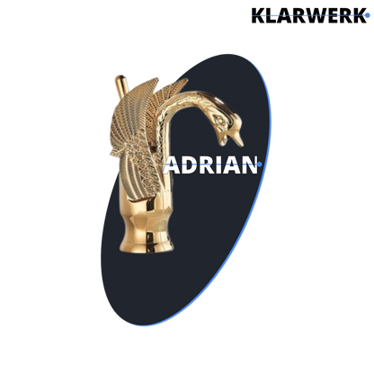 Badarmatur Schwan "Adrian" - Gold