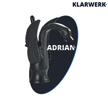 Badarmatur Schwan "Adrian" - Schwarz