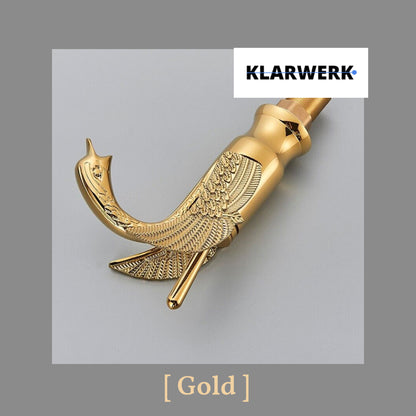 Badarmatur Schwan "Adrian" - Gold
