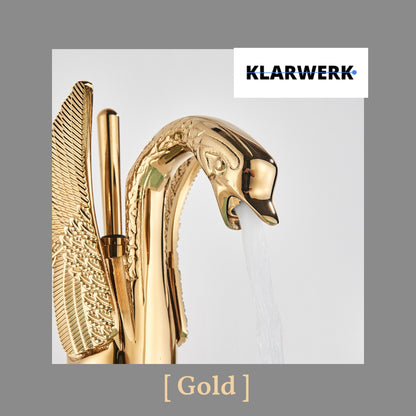 Badarmatur Schwan "Adrian" - Gold