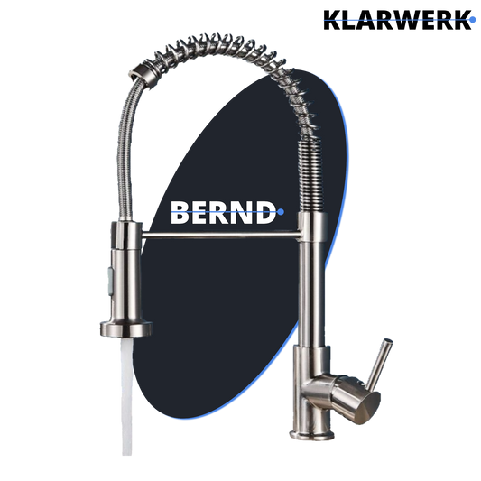Flexible Küchenarmatur "Bernd" - Silber
