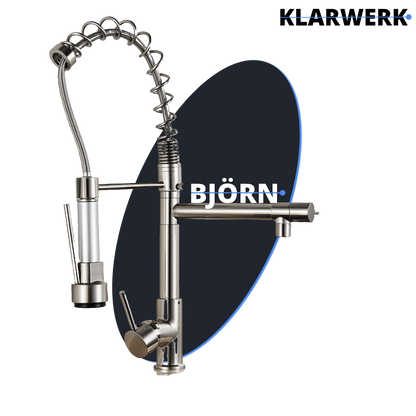 Gastronomie Küchenarmatur "Björn" - Silber