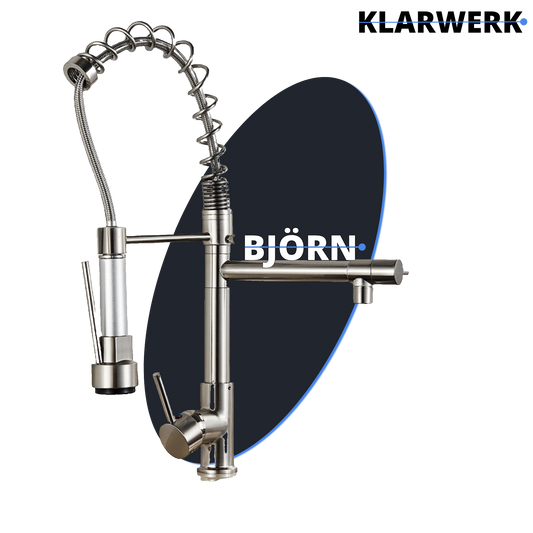 Gastronomie Küchenarmatur "Björn" - Silber