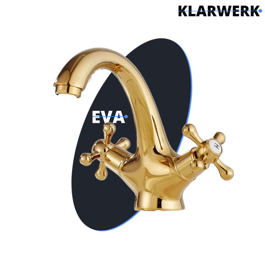 Retro-Badarmatur "Eva" - Gold glänzend
