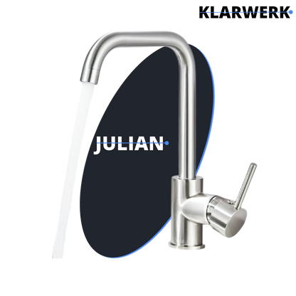 Niederdruck Küchenarmatur "Julian" - Silber