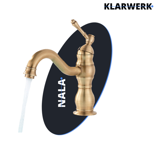 Kleine Retro-Badarmatur "Nala" - Gold