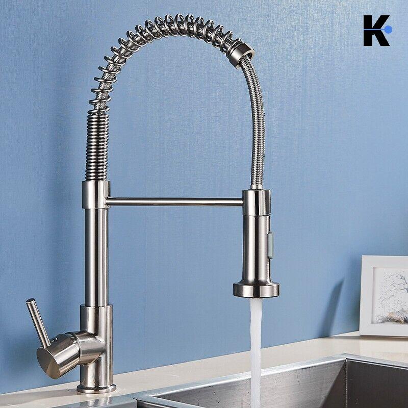 Flexible Küchenarmatur "Bernd" - Silber