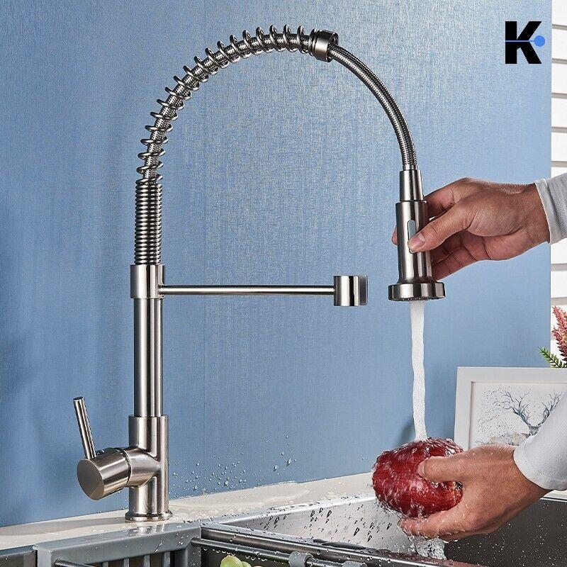 Flexible Küchenarmatur "Bernd" - Silber