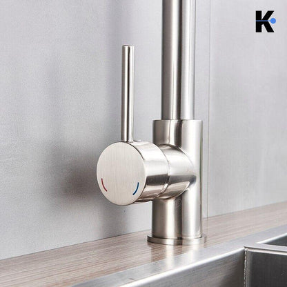 Flexible Küchenarmatur "Bernd" - Silber