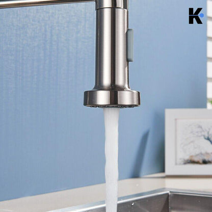 Flexible Küchenarmatur "Bernd" - Silber