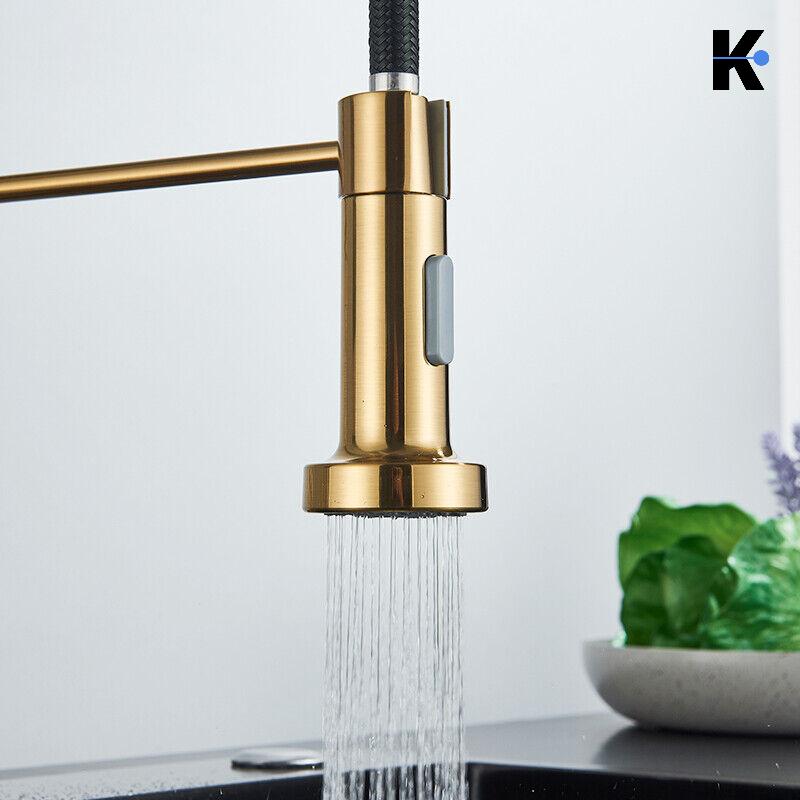 Flexible Küchenarmatur "Bernd" - Gold