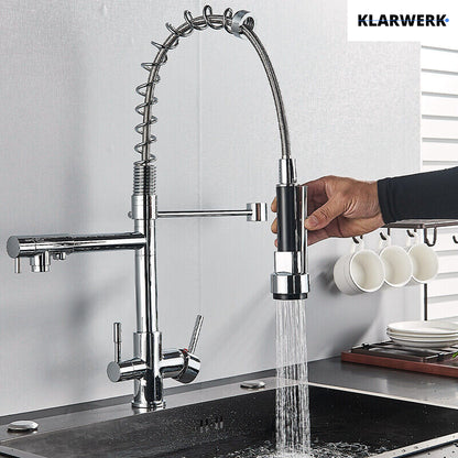 3-Wege-Armatur Trinkwasser "Björn" - Chrom