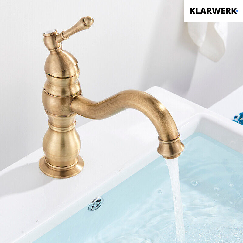 Kleine Retro-Badarmatur "Nala" - Gold