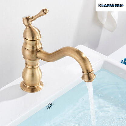Kleine Retro-Badarmatur "Nala" - Gold