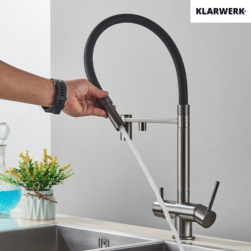 3-Wege-Armatur Trinkwasser "LANA" - Titangrau