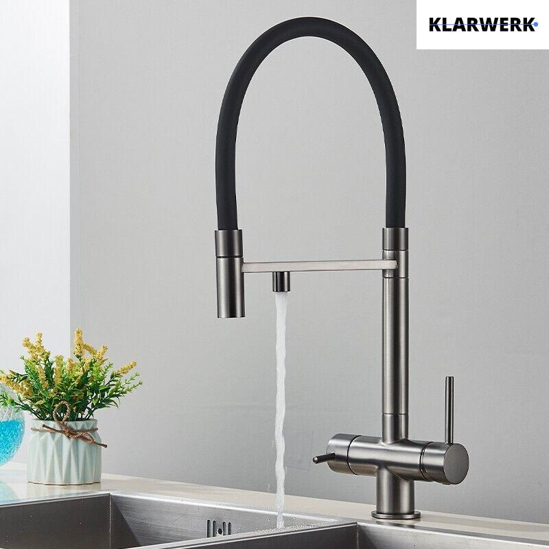 3-Wege-Armatur Trinkwasser "LANA" - Titangrau